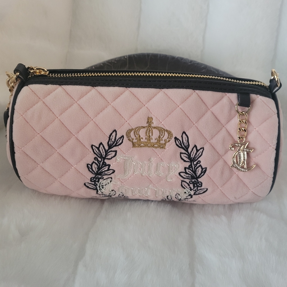 Juicy Couture Pink Quilted Women's Bag